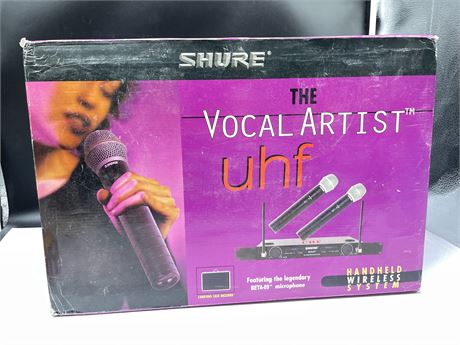 SHURE THE VOCAL ARTEST UHF