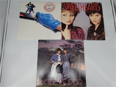 3 SWEET HEARTS RECORDS (good condition)