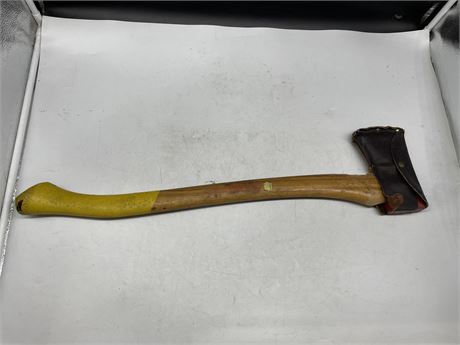 TIM-BR-MAN HICKORY AXE WITH SHEATH