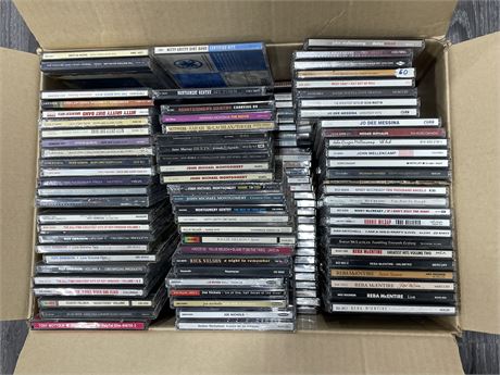 BOX FULL OF CDS - A LOT STILL SEALED
