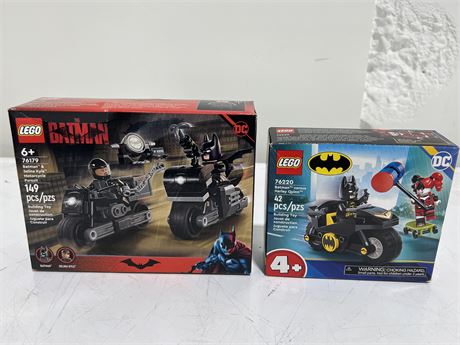 2 FACTORY SEALED LEGO BATMAN SETS