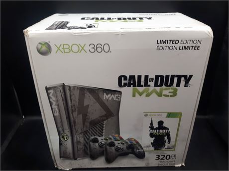 RARE - CALL OF DUTY XBOX 360 CONSOLE - LIMITED EDITION - VERY GOOD CONDITION