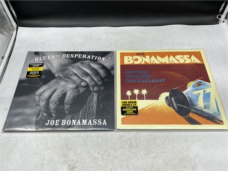 2 JOE BONAMASSA RECORDS - VG+