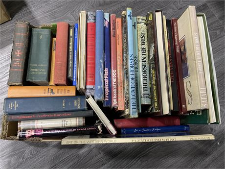 LOT OF BOOKS (Some antique)