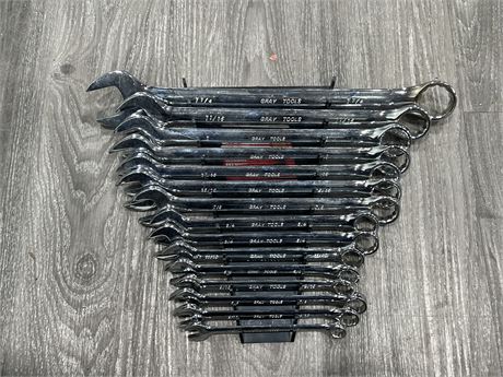 15 NEW GRAY TOOL WRENCHES