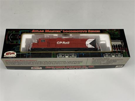 ATLAS CP RAIL LOCOMOTIVE TRAIN MODEL - RETAIL $211