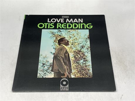 OTIS REDDING - LOVE MAN - GATEFOLD - EXCELLENT (E)