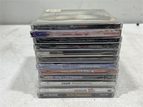 12 SEALED CDS