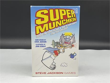 STEVE JACKSON SUPER MUNCHKIN GAME