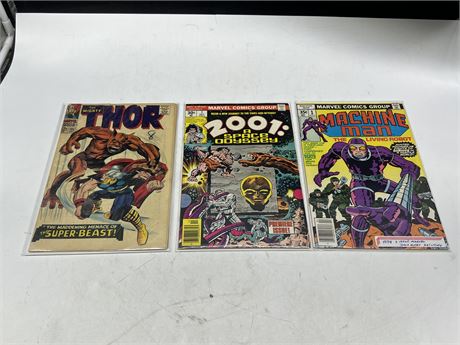 THOR #135 & 2 FIRST ISSUE COMICS