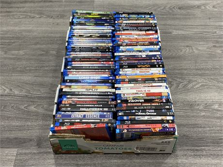 TRAY OF ASSORTED BLU-RAYS