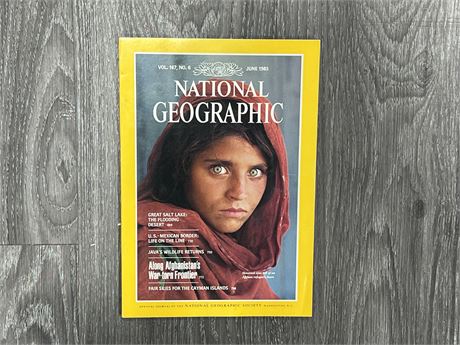 1985 NATIONAL GEOGRAPHIC VOL.167 No.6 “HAUNTED EYES”