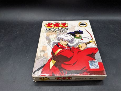 INUYASHA COLLECTION (EPISODES 1-167) VERY GOOD CONDITION - DVD