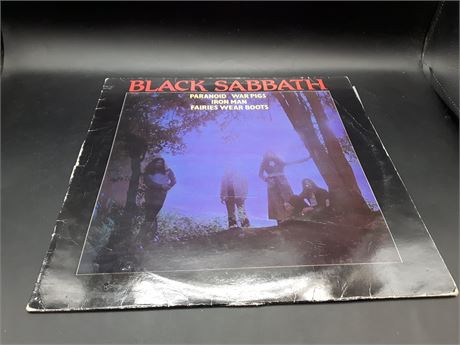 BLACK SABBATH - UK LIMITED EDITION - VINYL