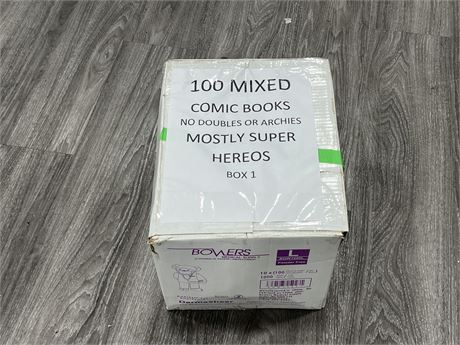 100 MIXED COMICS - NO DOUBLES MOSTLY SUPER HEROES