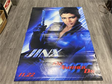 LARGE 007 DIE ANOTHER DAY DOUBLE SIDED MOVIE POSTER (48”x71”)