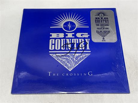 BIG COUNTRY - THE CROSSING - W/ OG HYPE STICKER AND SHRINK NEAR MINT (NM)