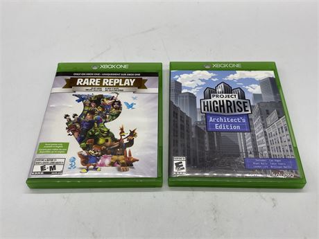RARE REPLAY & PROJECT HIGHRISERS - XBOX ONE