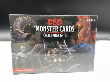 SEALED BOX D&D MONSTER CARDS (NEW)
