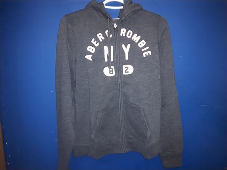 ABERCOMBIE & FITCH NY - WOMAN'S HOODIE LARGE SIZE) - LIKE NEW