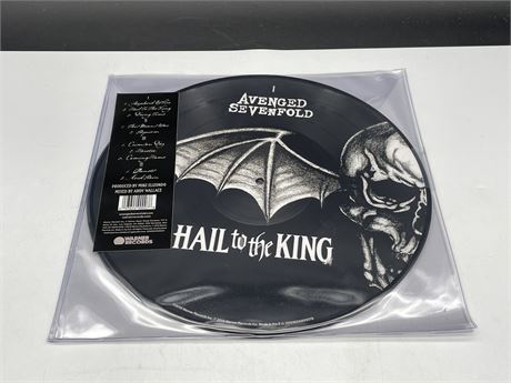 SEALED - AVENGED SEVENFOLD - HAIL TO THE KING DOUBLE VINYL PICTURE DISCS