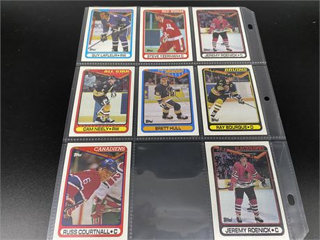 8 MISC. 1990 CARDS