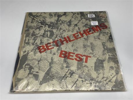 BETHLEHEMS BEST - (VG)