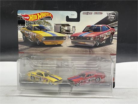 SEALED - HOT WHEELS PREMIUM CAR CULTURE 2 PACK (SNAKE + MONGOOSE)