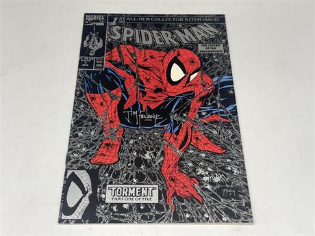 SPIDER-MAN #1 SIGNED BY TODD MCFARLANE