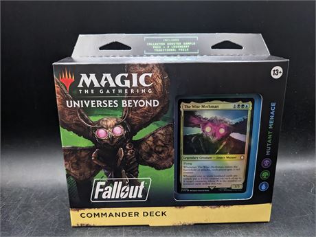 SEALED - MAGIC THE GATHERING FALLOUT COMMANDER DECK
