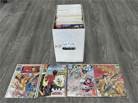 SHORT BOX OF MISC. COMICS - MAJORITY MARVEL & DC