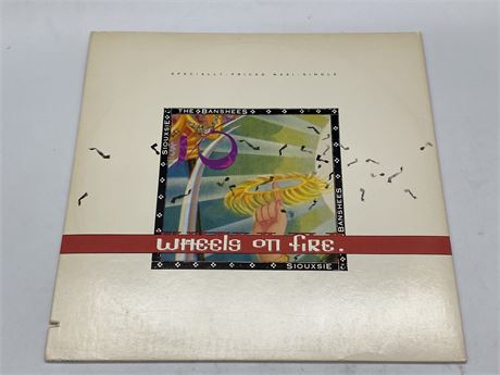 SIOUXSIE AND THE BANSHEES - WHEELS ON FIRE - EXCELLENT (E)