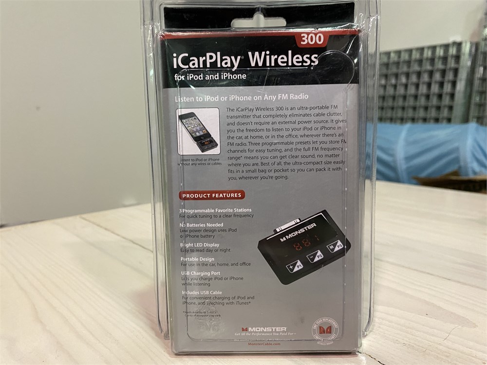 Urban Auctions - NEW MONSTER WIRELESS ICARPLAY