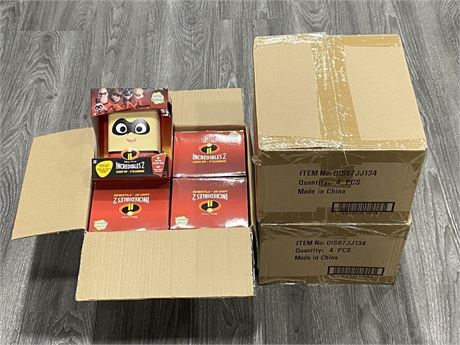 16 NEW LIGHT UP GLOW BUDDY INCREDIBLES 2 TOYS
