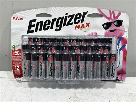 (NEW) ENERGIZER MAX AA36 BATTERY PACK