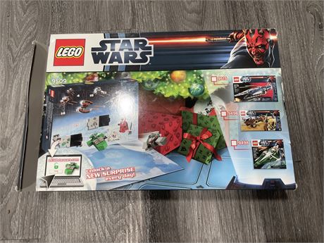NEW OPEN BOX LEGO STAR WARS 2012 ADVENT CALENDAR 9509
