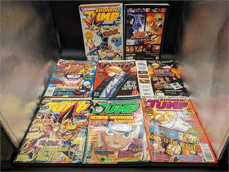 COLLECTION OF VIDEO GAME & ANIME MAGAZINES