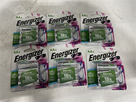 (NEW) ENERGIZER MAX AA4 BATTERIES