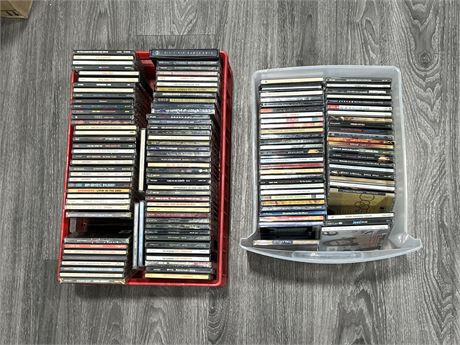 2 TRAYS OF CDS