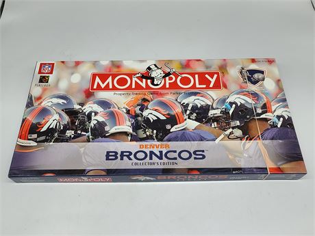 BRONCOS MONOPOLY COMPLETE AS NEW