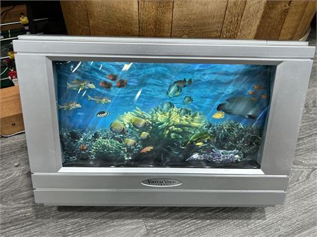 LIGHTUP VIRTUAL VISION FISH MOTION DISPLAY (18” wide, works)