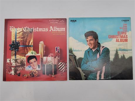2 ELVIS CHRISTMAS RECORDS (Excellent condition)