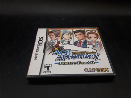 SEALED - ACE ATTORNEY JUSTICE FOR ALL - DS