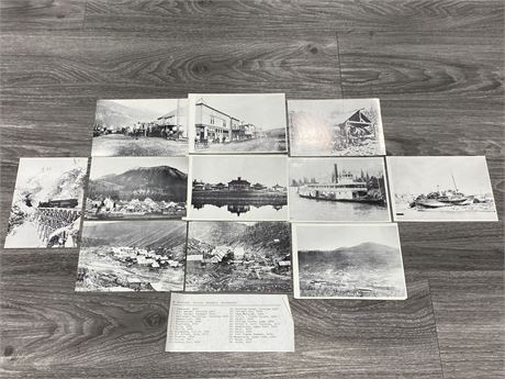 LOT OF EARLY B.C PHOTOS
