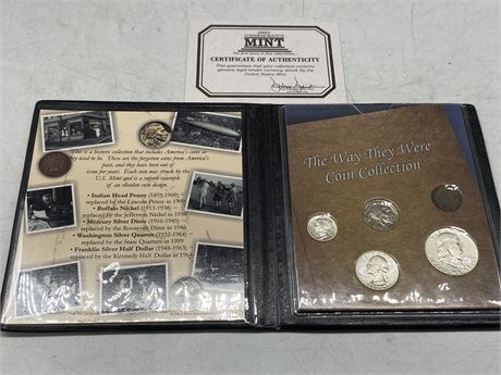 FIRST COMMEMORATIVE MINT - THE WAY THEY WERE COLLECTION