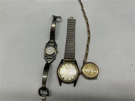 3 MISC. WATCHES