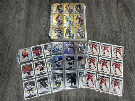 LOT OF 150+ WORLD JUNIORS & NHL ROOKIE/STARS CARDS - VARIOUS YEARS