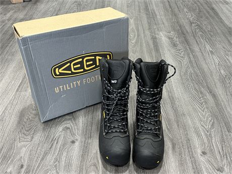 NWT IN BOX KEEN CSA APPROVED WORK BOOTS - SIZE 8.5