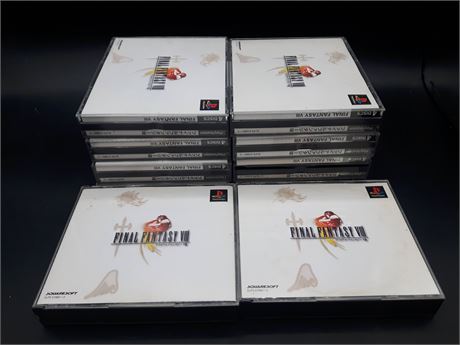 COLLECTION OF JAPANESE FINAL FANTASY VIII GAMES - PLAYSTATION ONE