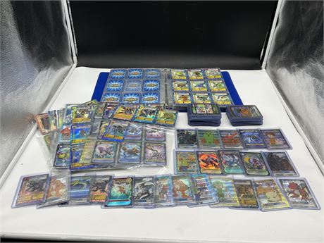 COLLECTION OF DIGIMON CARDS